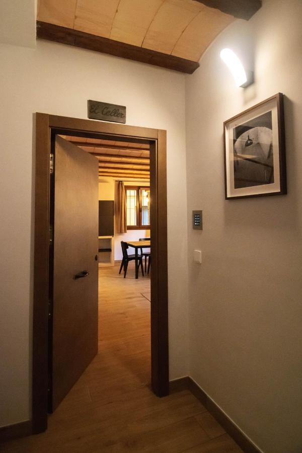 Cal Negret Rural Apartments Alos de Balaguer Bagian luar foto