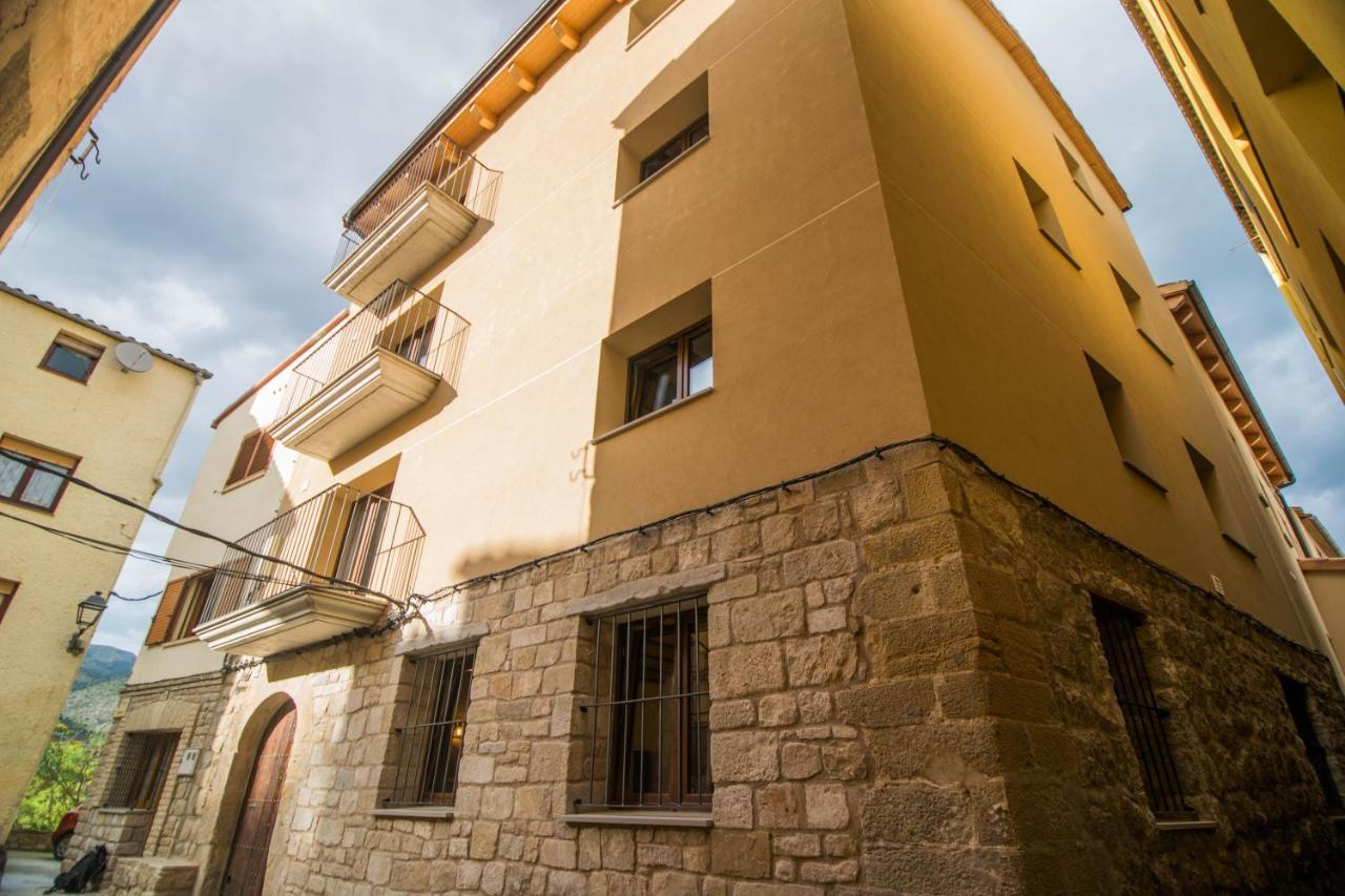Cal Negret Rural Apartments Alos de Balaguer Bagian luar foto