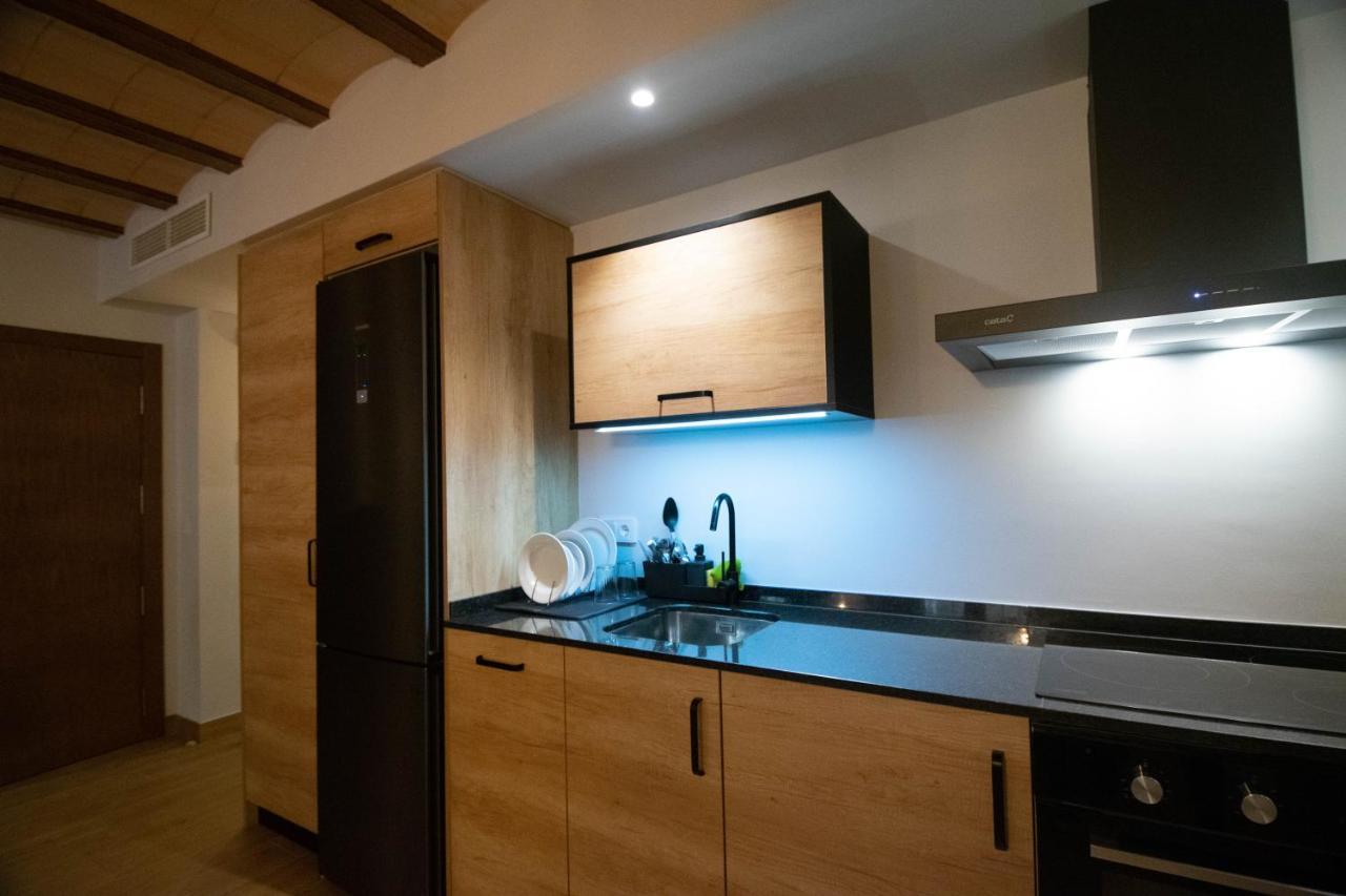 Cal Negret Rural Apartments Alos de Balaguer Bagian luar foto